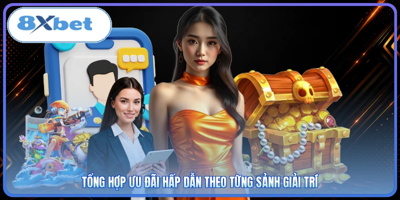 Tổng hợp ưu đãi hấp dẫn theo từng sảnh giải trí